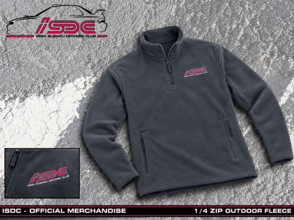 ISDC 1/4 Zip Fleece – Grey